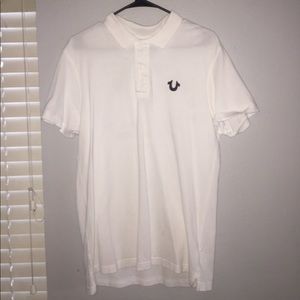 TRUE RELIGION COLLARED TEE